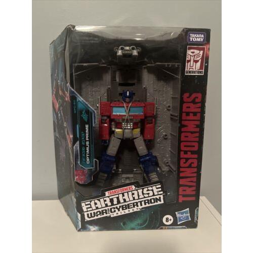 Transformers War For Cybertron Earthrise Optimus Prime Leader Class Misb