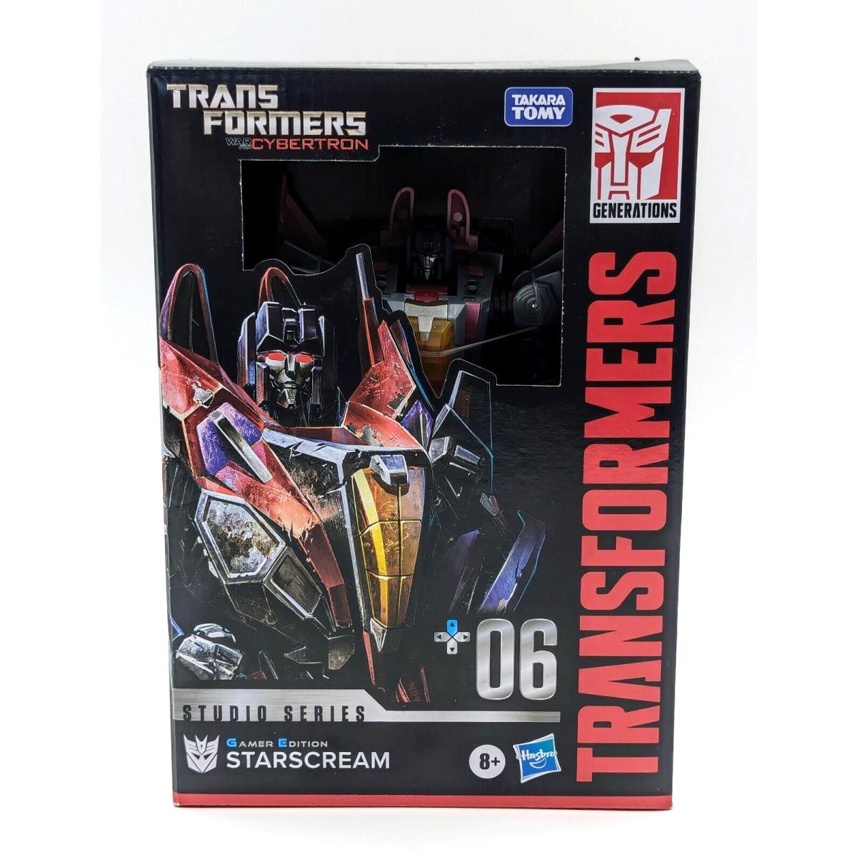 Hasbro Transformers Studio Series Gamer Edtion +06 Starscream Voyager Class