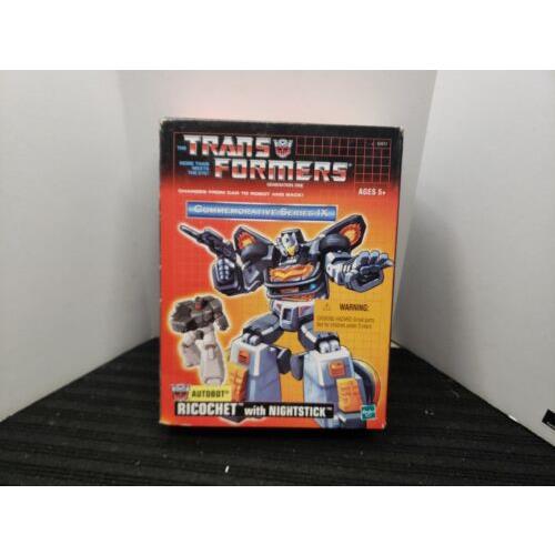 Transformers 2004 G1 Ricochet Commemorative Series IX Hasbro Takara