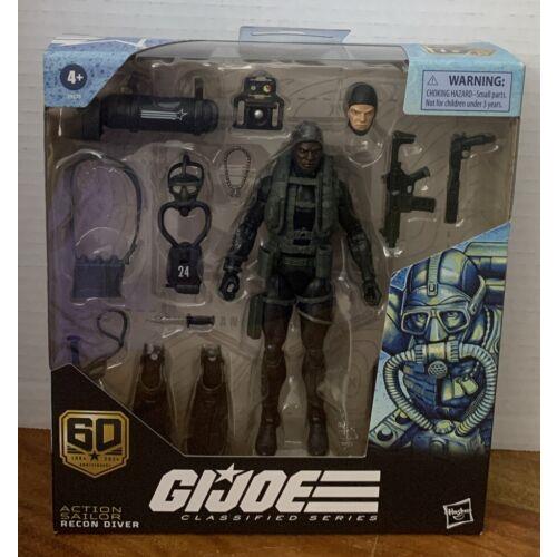 G.i. Joe Classified Series 60th Anniversary Action Sailor Recon Diver