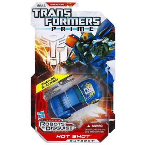 Transformers Prime Deluxe Hub Version: Hot Shot