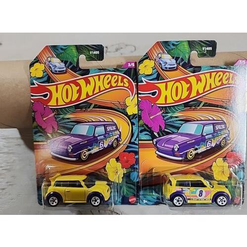 Hot Wheels Mini Cooper S Challenge Spring 2024 Series 3/5 + Paint Job Error Car