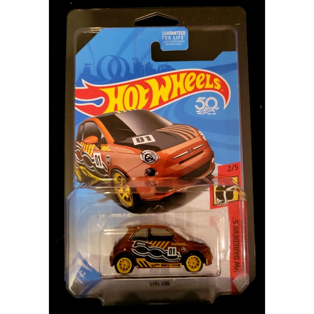 Hot Wheels Fiat 500 1 Mattel Hot Wheels 2018 N Case Super Treasure Hunt Fiat