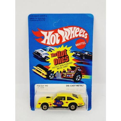 Hot Wheels Gho Hot Ones Flat Out 442 Very Nice N101