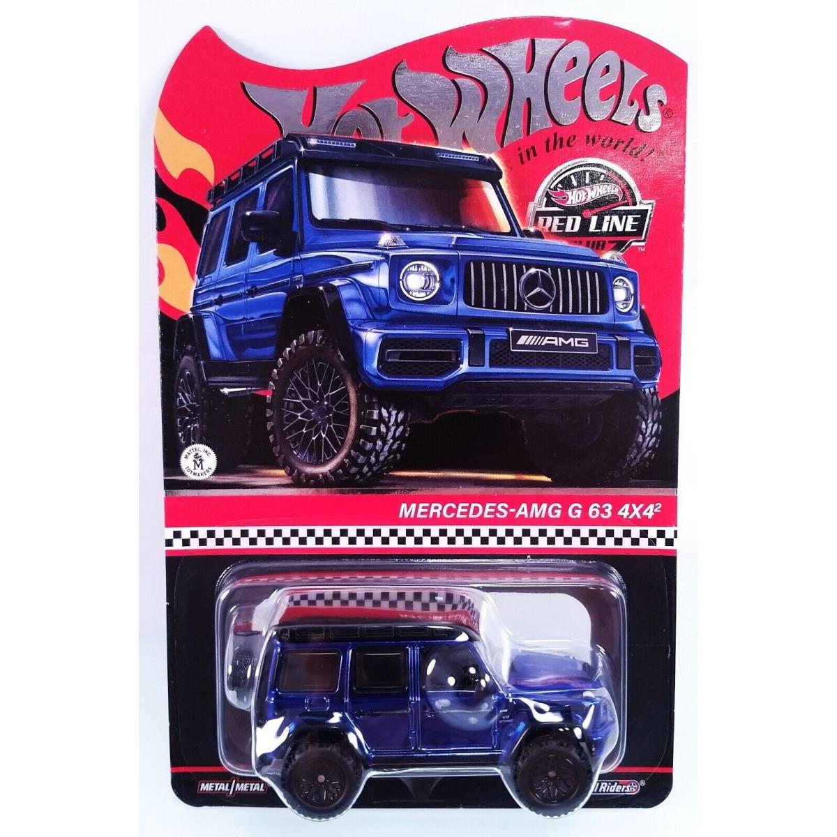 2024 Hot Wheels Red Line Club Rlc Mercedes Amg G 63 4x4