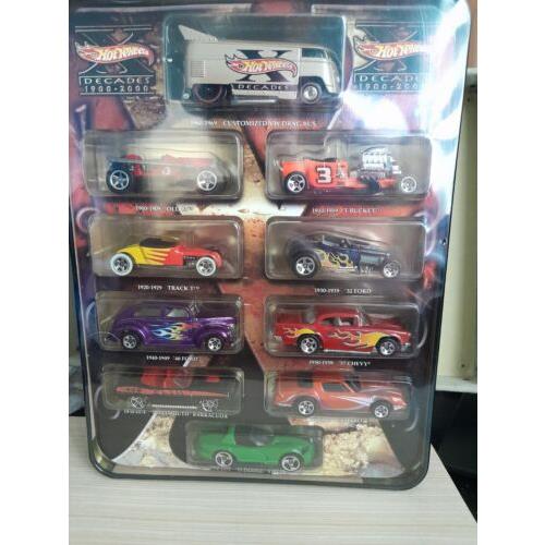 Hot Wheels Decades Pack 1900-2000