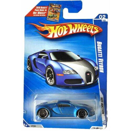 Hot Wheels Bugatti Veyron Satin Blue Walmart Exclusive