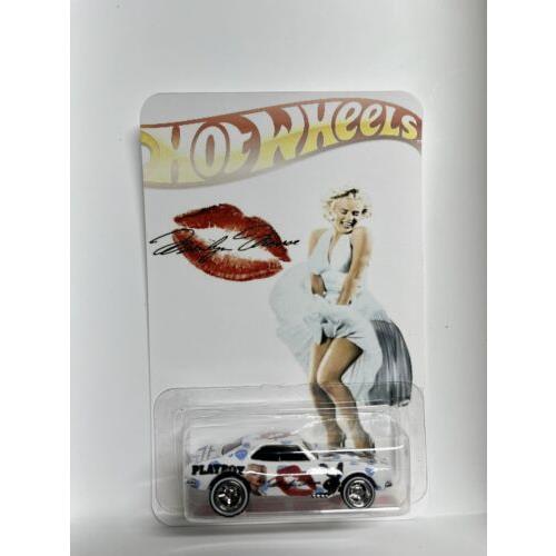 Custom Hot Wheels Playboy - Real Riders- 1967 Camaro Marilyn Monroe