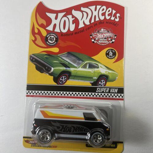 Hot Wheels Rlc Super Van From 2008 Collectors Nationals Chicago Rare 9467/10000