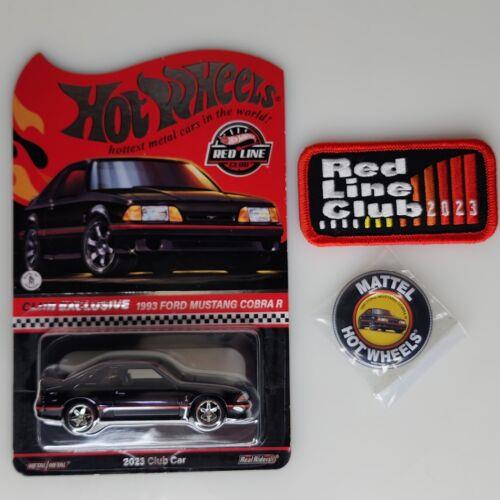 Hot Wheels 2023 Red Line Club 1993 Ford Mustang Cobra R Rlc Membership Car