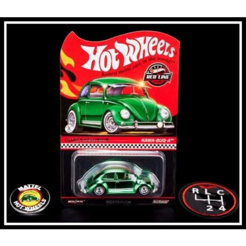 Hot Wheels Rlc Exclusive Kawa-bug-a Membership Car with Patch and P - Purple