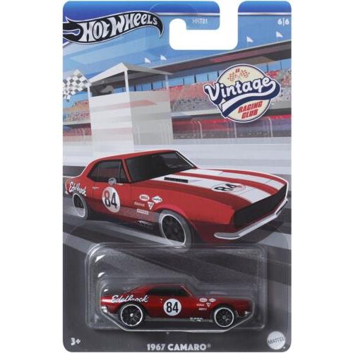 Hot Wheels 1967 Camaro Red 6 6/6 - 2024 Vintage Racing Club -chase Car