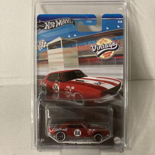 Hot Wheels 2024 HW Vintage Racing Club 6/6 Red 1967 Chevrolet Camaro Chase Vhtf