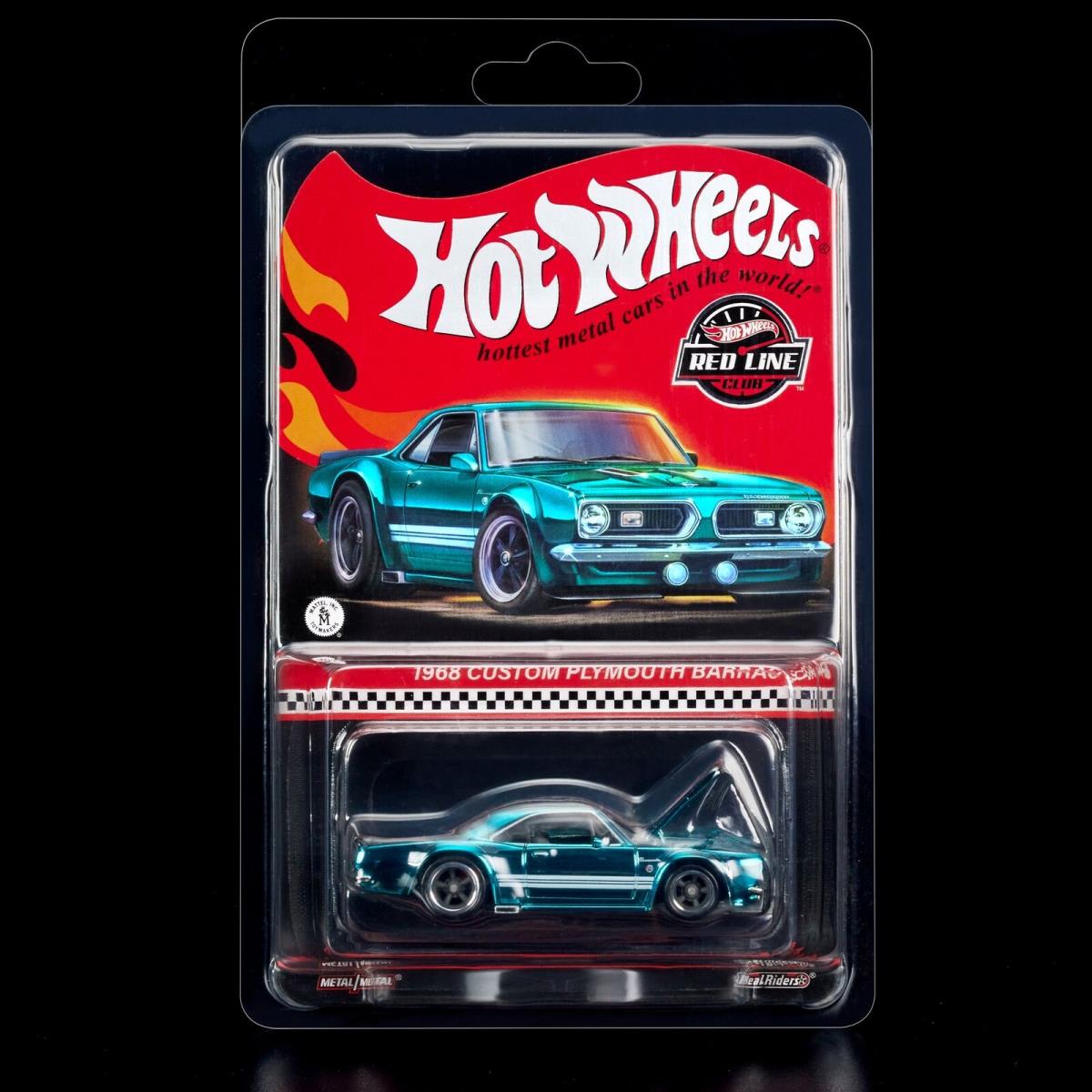 `24 Hot Wheels Rlc Exclusive 68 Custom Plymouth Barracuda IN Hand Ships Securely