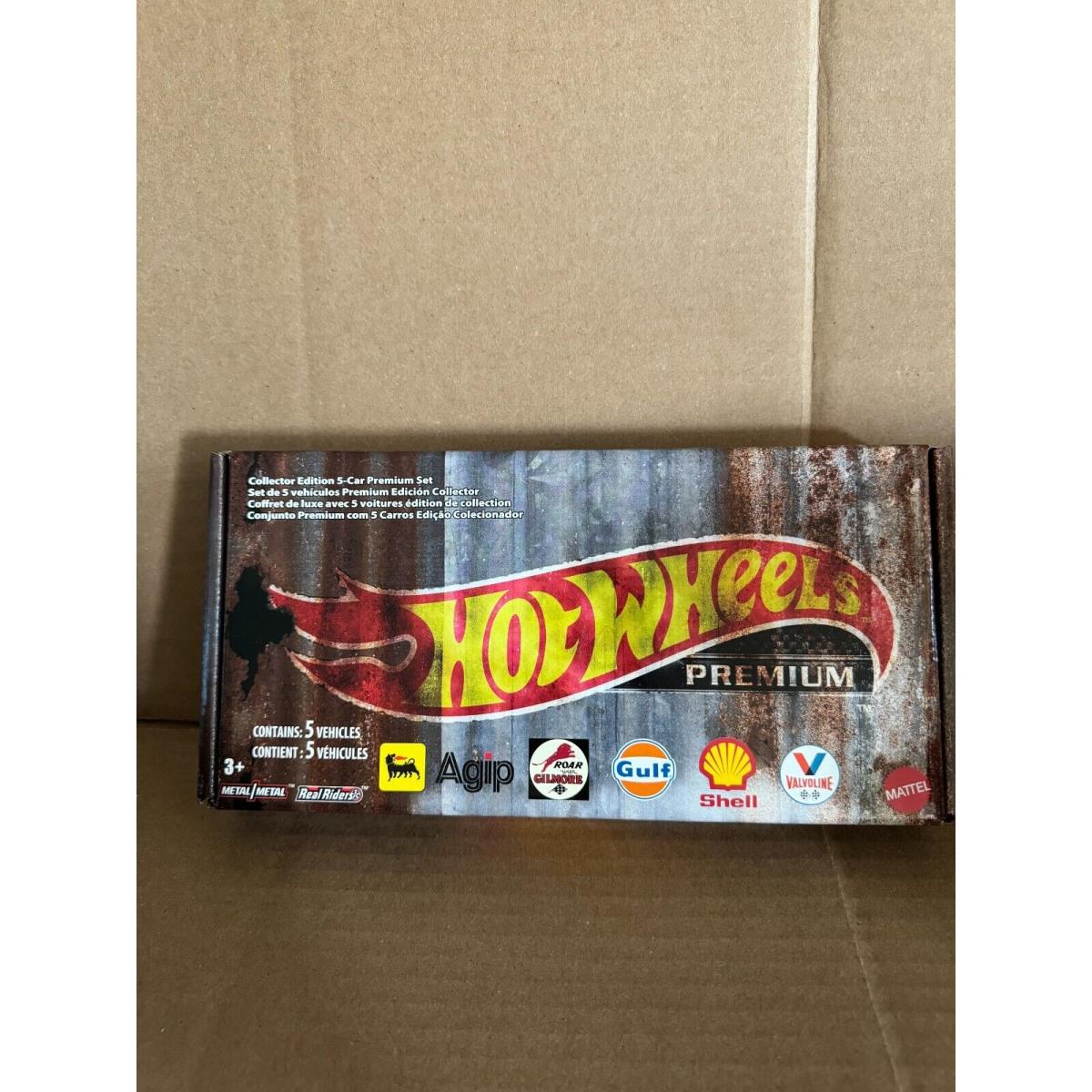 Hot Wheels Premium Box Set Oil Gas Collector Real Riders A24