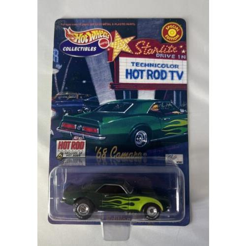 Hot Wheels 4 Decades of Hot Rods Special Limited Edition `68 Camaro Green