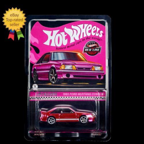 Hot Wheels Rlc Exclusive Pink 1993 Ford Mustang Cobra R IN Hand