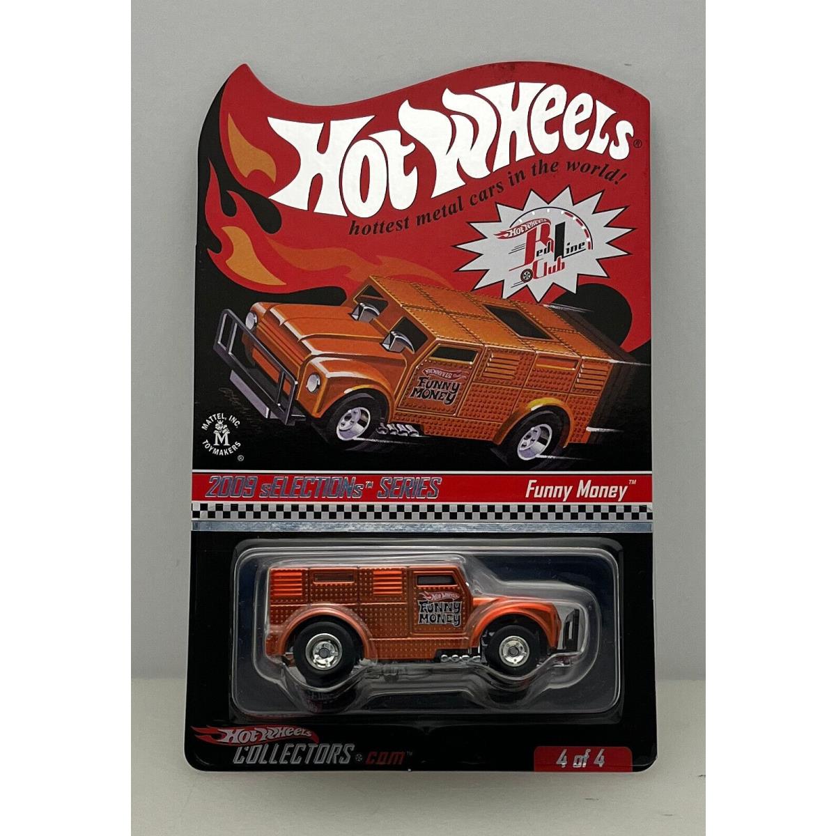 Hot Wheels 2009 Rlc Selections Series - Funny Money 1141/3712