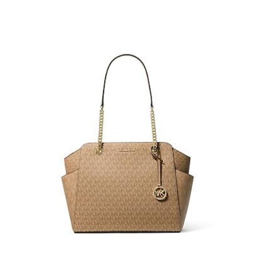Woman`s Handbags Michael Michael Kors Jacquelyn Medium Top Zip Chain Tote