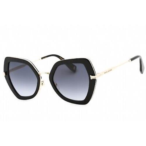 Marc Jacobs MJ 1078/S 0807 9O Sunglasses Black Frame Dark Grey SF Lenses 52 Mm