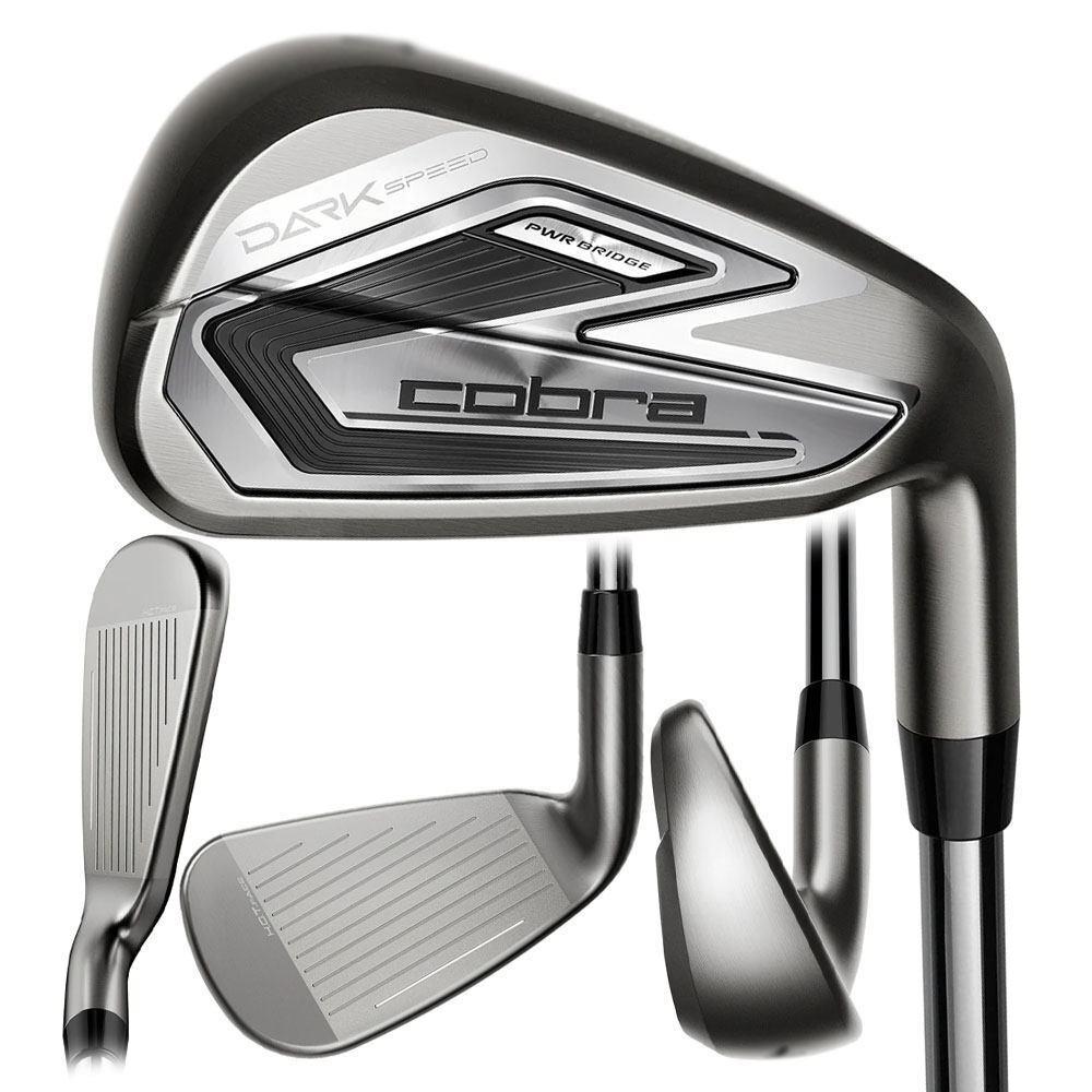 2024 Cobra Dark Speed Iron Set RH 4-PW Steel Stiff