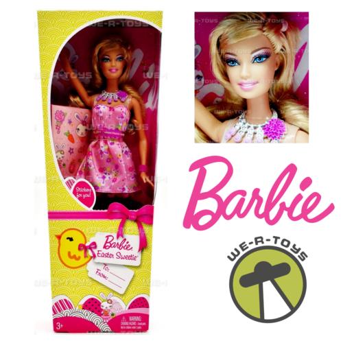 Barbie Easter Sweetie Doll with Stickers 2009 Mattel R6591