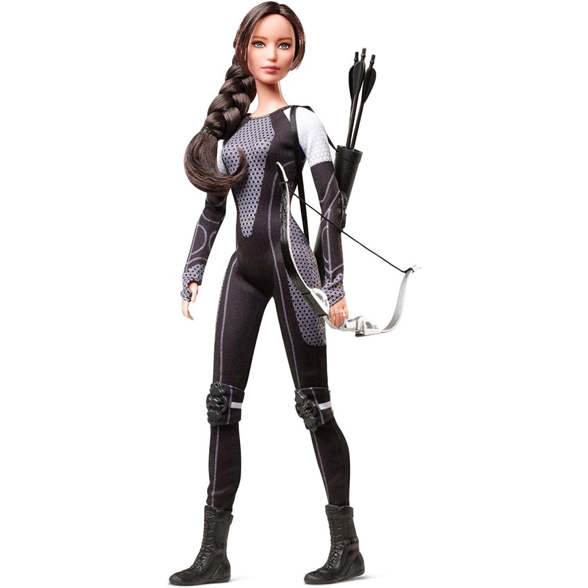 Barbie Hunger Games Catching Fire Katniss Doll Black Label 2013 Mattel X8251