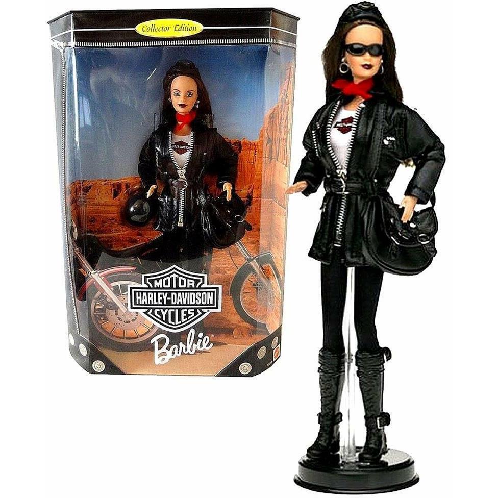 Barbie Harley Davidson 3 Series Collector Edition 22256 Nrfb Shipper