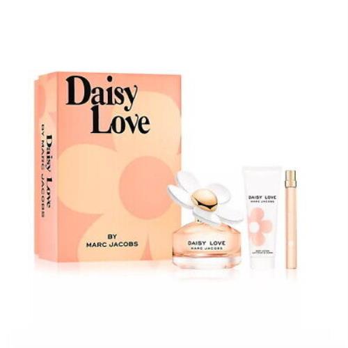 Marc Jacobs Daisy Love Eau De Toilette 3-Pcs Women`s Gift Set