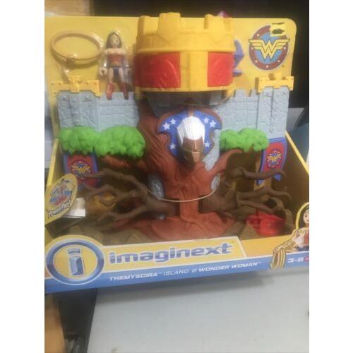 Imaginext DC Fisher Price Wonder Woman Themyscira Paradise Island Playset