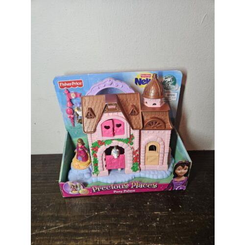 Fisher-price Precious Places Palace Pony Princess Stable House Pink Toy 2009