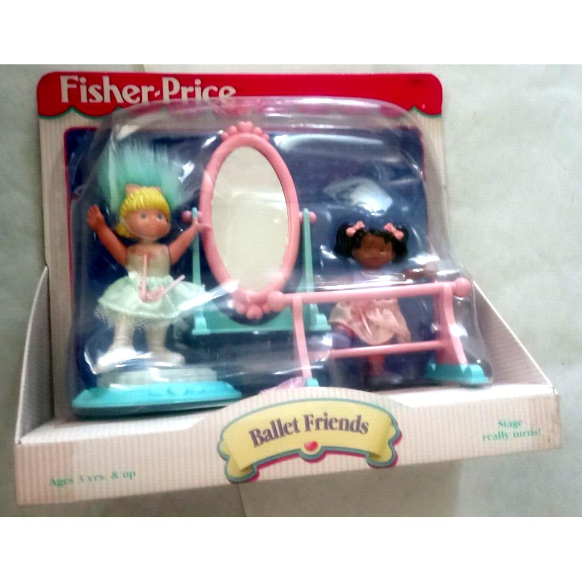 Vintage Fisher Price Dream Dollhouse Ballet Friends 74641 1998