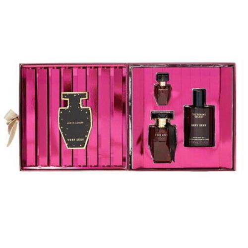 Victoria`s Secret Very Sexy Eau de Parfum 3PCS Gift Set For Women