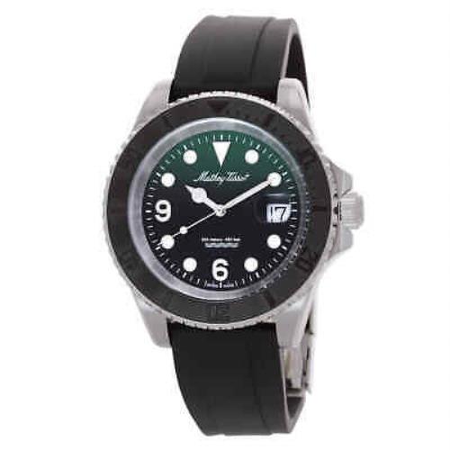 Mathey-tissot Mathy Design Quartz Green Dial Men`s Watch H909AV