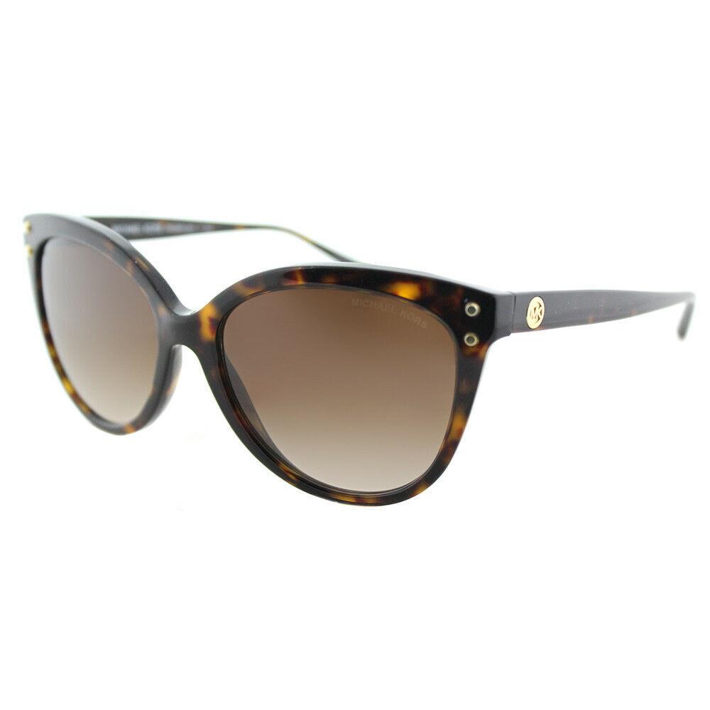 Michael Kors Jan MK 2045 300613 Dark Tortoise Plastic Sunglasses Brown Shaded