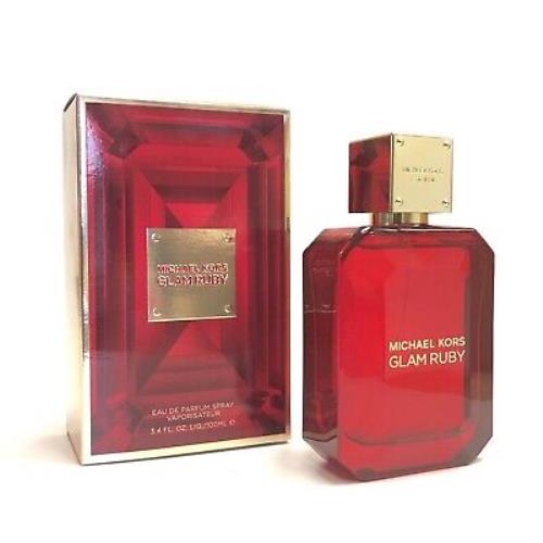 Michael Kors Glam Ruby Edp 3.4 oz / 100 ml Women`s Perfume