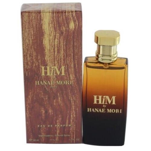 Hanae Mori Him Eau de Parfum Spray 1.7fl oz/50ml Edp