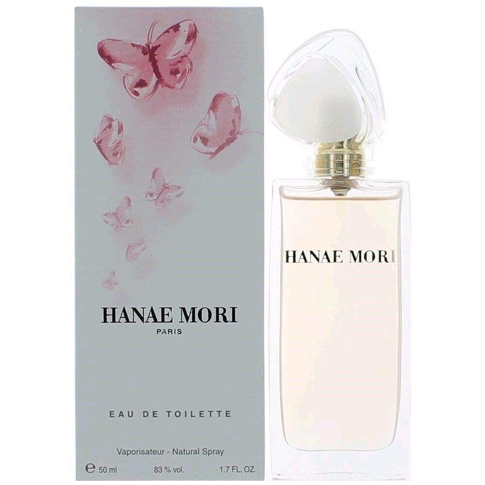 Hanae Mori Pink Butterfly For Women Perfume 1.7 oz 50 ml Edt Spray No
