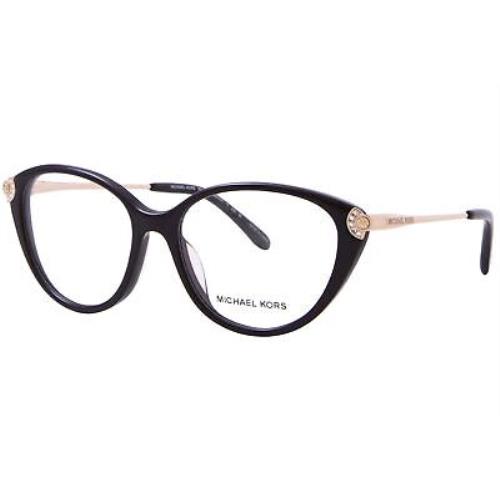 Michael Kors Savoie MK4098BU 3344 Eyeglasses Women`s Cordovan Full Rim 53mm