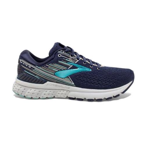 Brooks Adrenaline Gts 19 Women`s Navy/aqua/tan