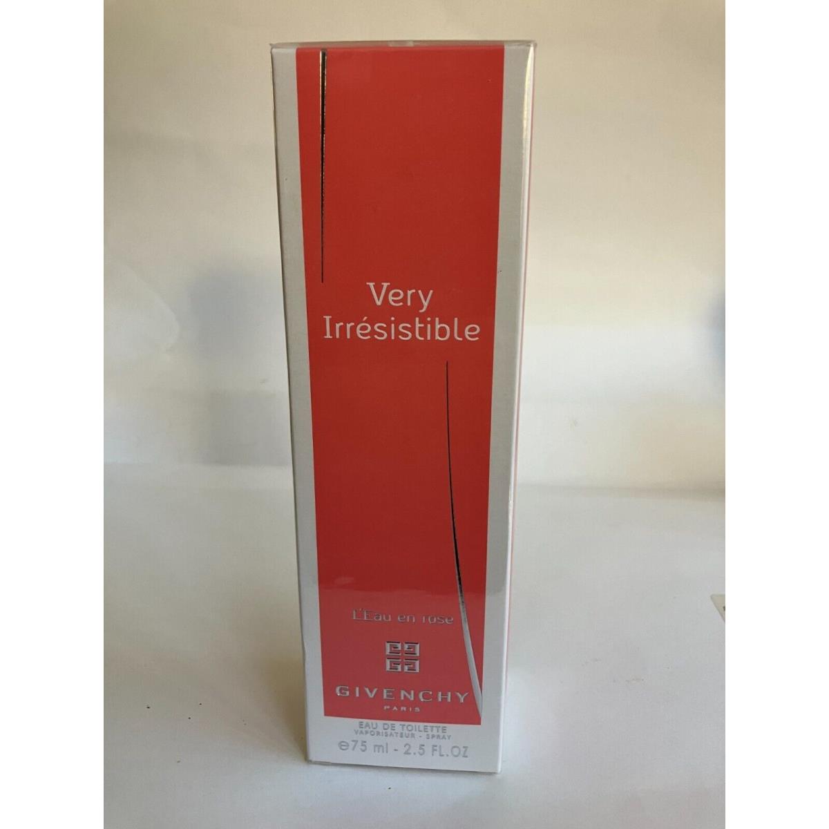 Givenchy Very Irresistible L`eau En Rose 2.5oz Edt Spray Women