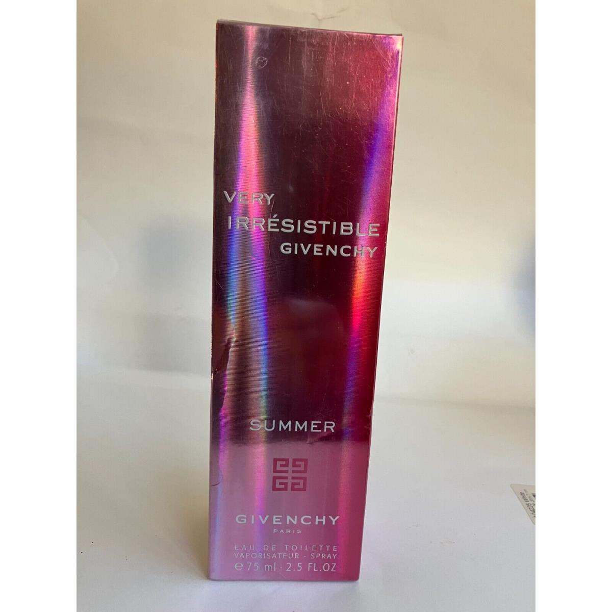 Givenchy Very Irresistible Summer 2.5oz Edt Spray Women