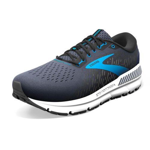 Brooks Men`s Addiction Gts 15 Running Shoe India Ink/black/blue 7.5 Medium US