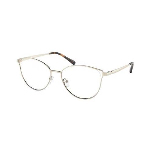 Michael Kors MK3060 1014 Sanremo Light Gold Demo Lens 54 mm Women`s Eyeglasses