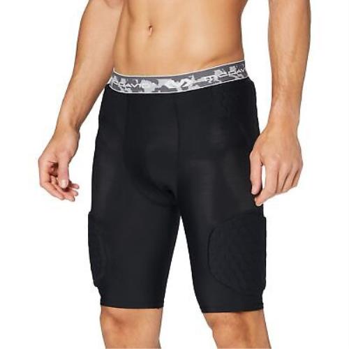 Mcdavid 7991-BK-L Hex Short W/contoured Wrap-around Thigh -size: Adult-large