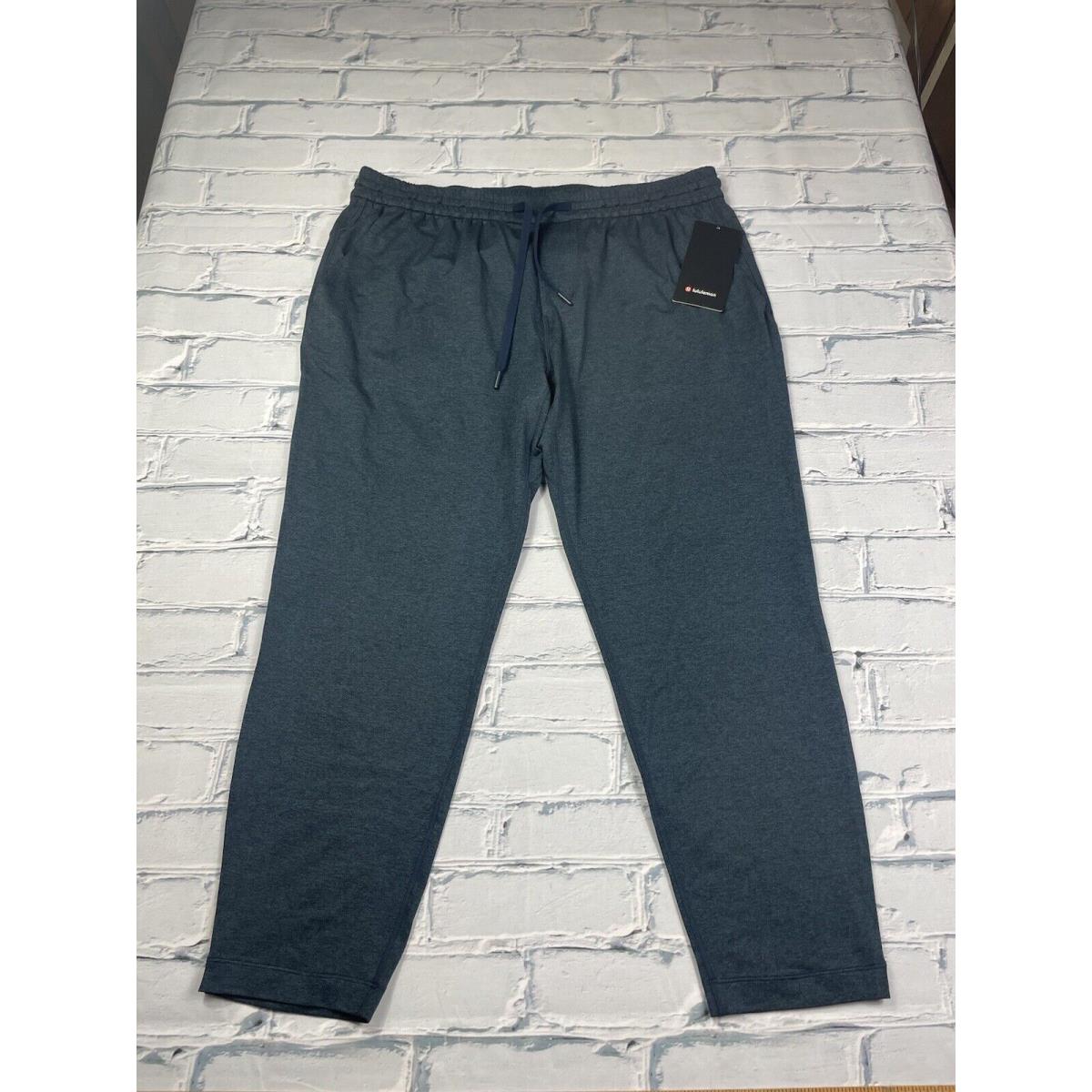 Lululemon Soft Jersey Tapered Pants Blue Men s Sz 2XL