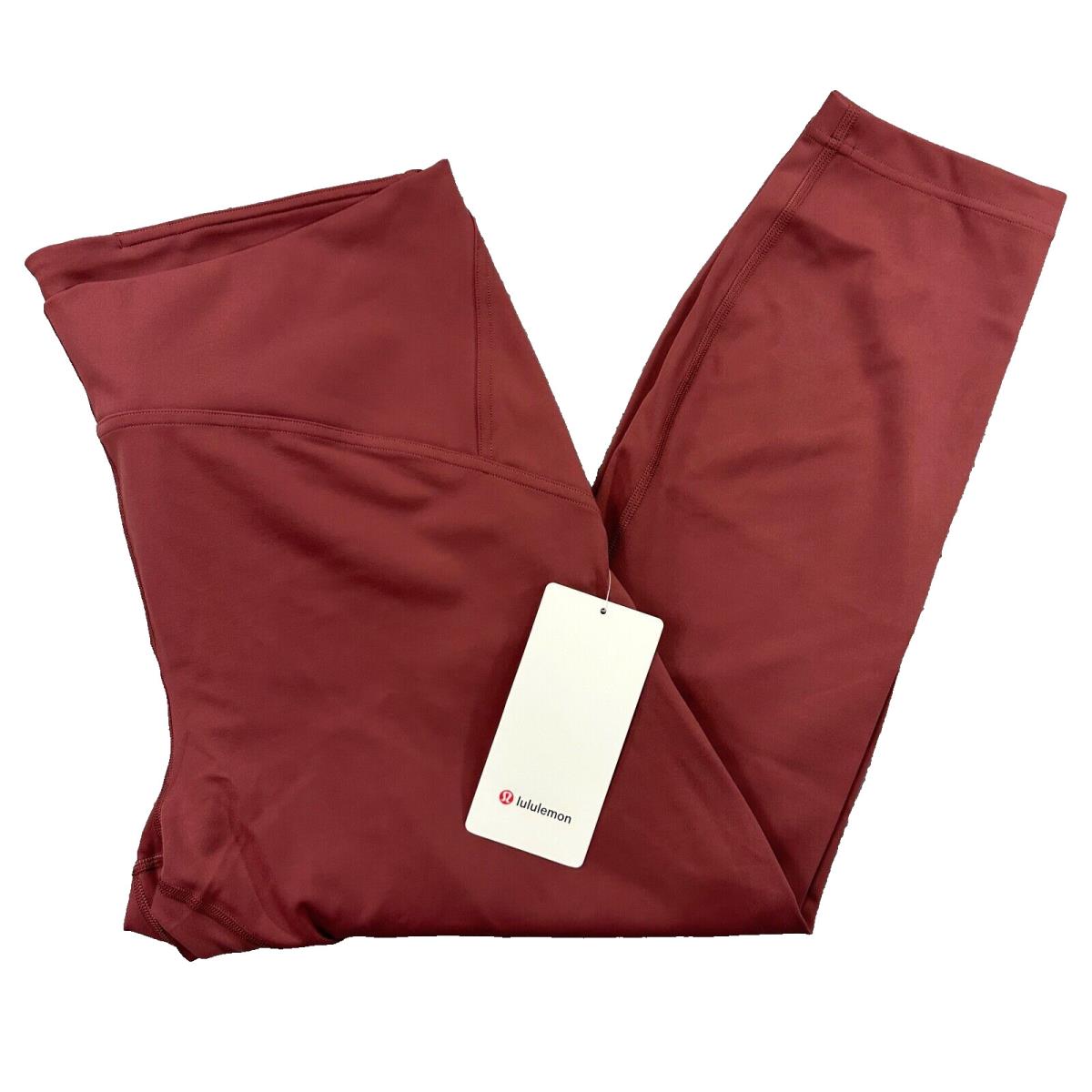 Lululemon Size 18 Instill High Rise HR Tight 25 Smoky Red Smrd