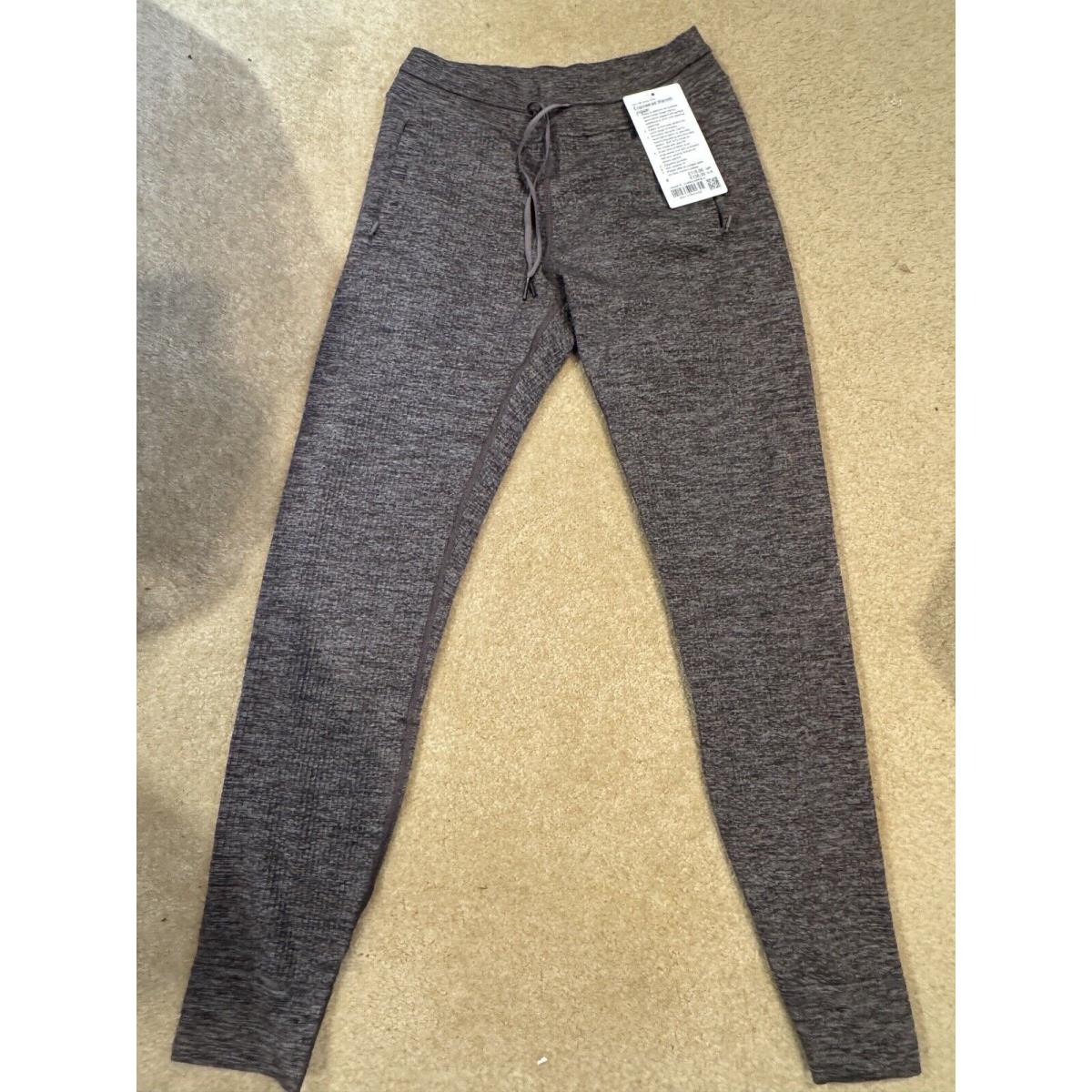 Lululemon Engineered Warmth Jogger Size 4 Chrm/lnrr/blk Merino Wool Blend