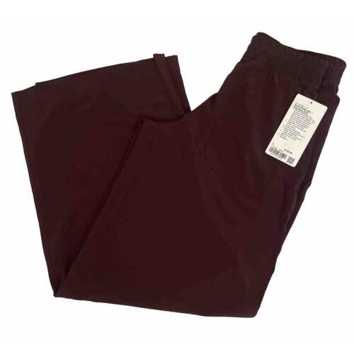 Lululemon Swift Mid-rise Wide-leg Pant Espresso Brown Size 6 LW5FFBS