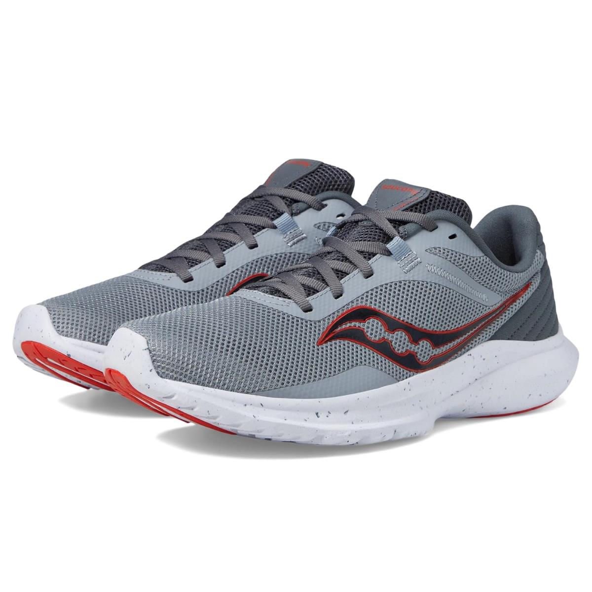 Man`s Sneakers Athletic Shoes Saucony Convergence Flint/Infrar